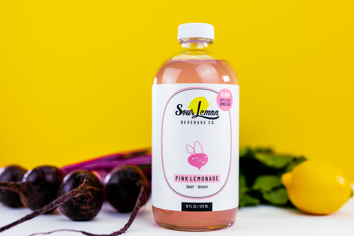 16oz Ready Made Sour Lemon Beverage Company
