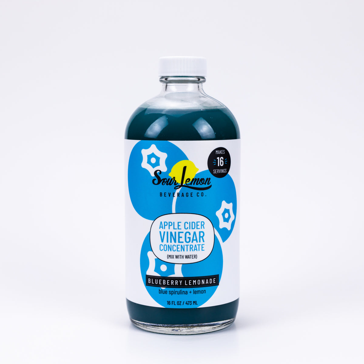 Blueberry Lemonade flavored Apple Cider Vinegar Drink Low carbs – Sour  Lemon Beverage Company